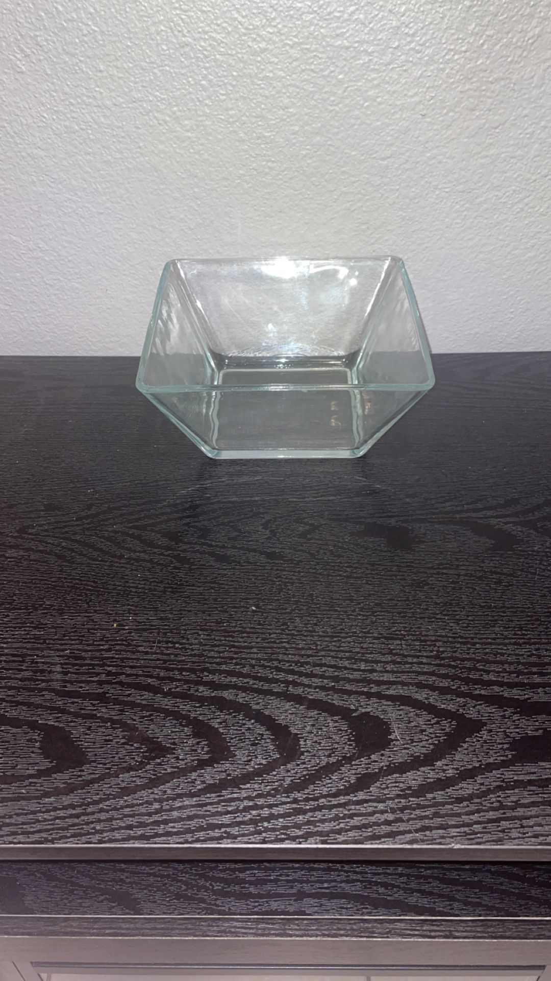 NEW! Large square glass serving bowl