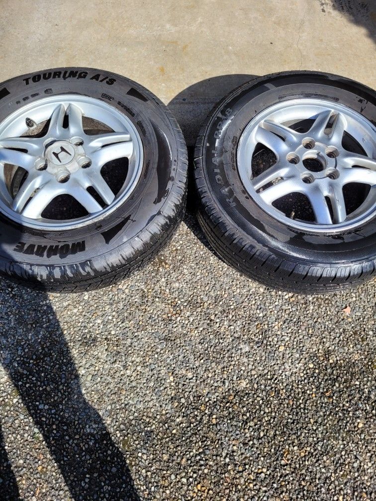 2 Tires Sale 205-70-15