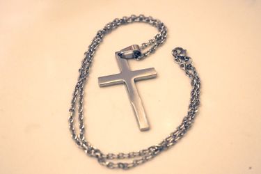 Silver Cross Necklace