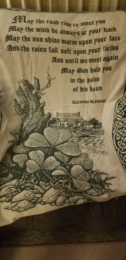 Irish Proverb Lap Throw