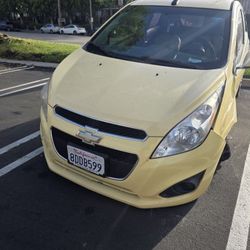 2014 Chev Spark Yellow For PARTS