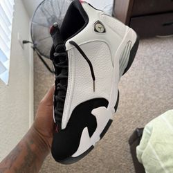 AIR JORDAN 14 RETRO "BLACK TOE" (2024) SALE PRICE$375.00