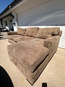 Crates and Barrel Sectional