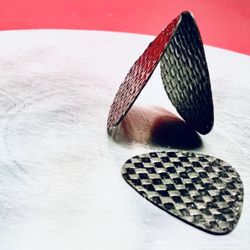 Real Carbon Fiber Guitar Picks (3) Pack 