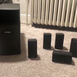 Bose Acoustimass 10 Series IV Home Theater Speaker System, Black