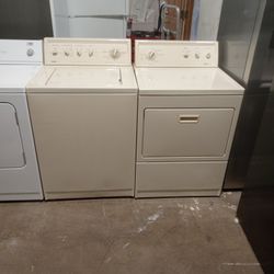 Kenmore King Size Capacity Washer And Dryer Set Comes With A 90-day Warranty