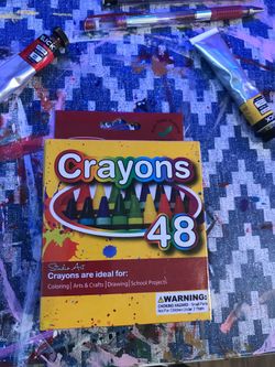 41 crayon box with a built in sharpener