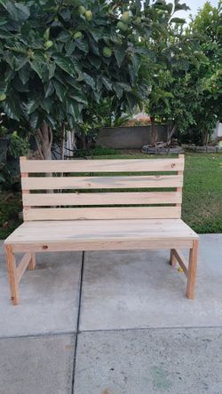 Hand Made Garden Bench for Sale in Fullerton, CA OfferUp