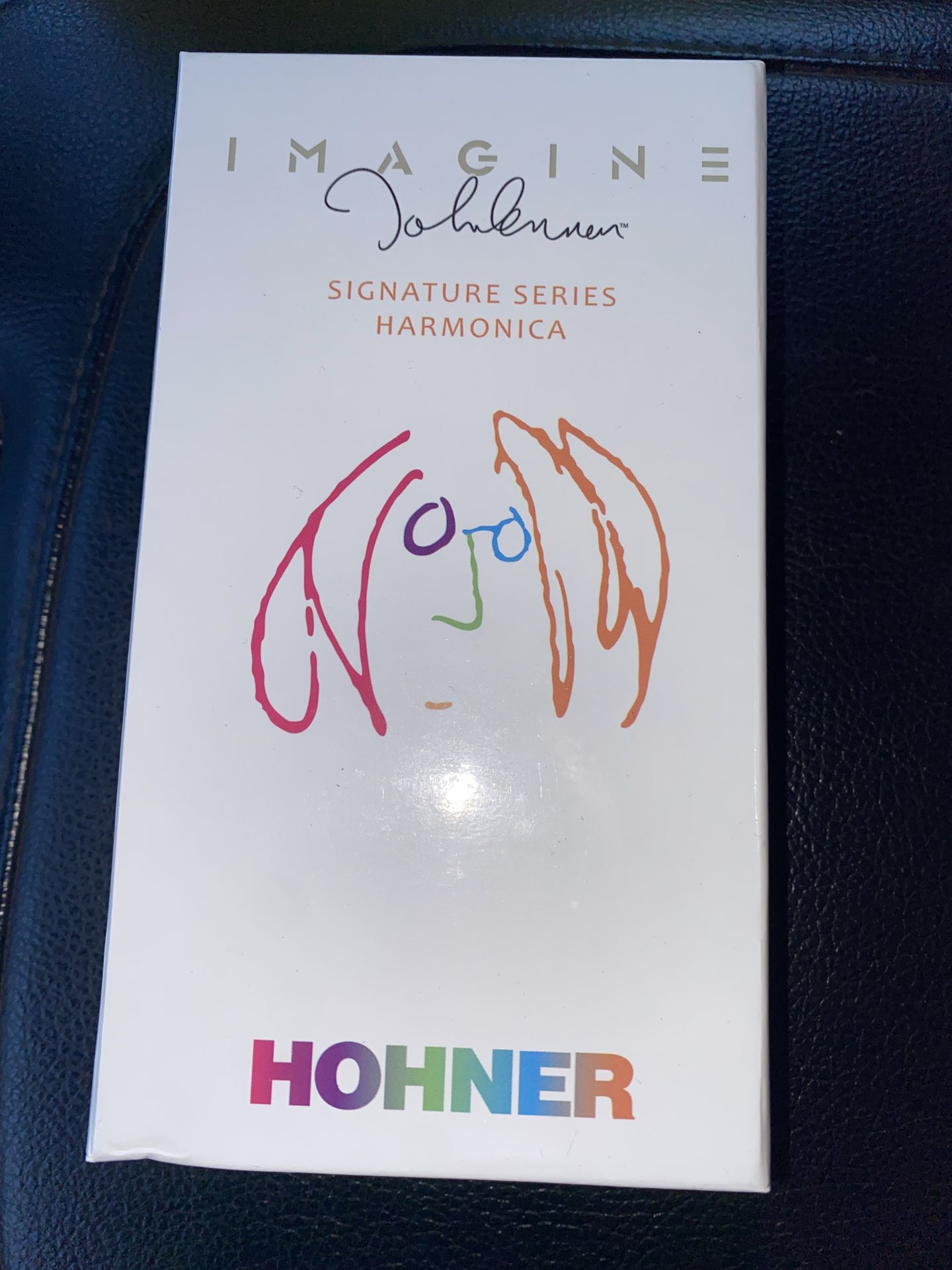 Imagine John Lennon Signature Series Hohner Harmonica With Case