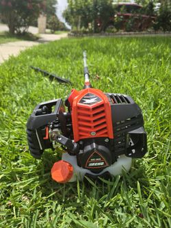 ECHO 21 in. Blades 25.4 cc Gas 2-Stroke X Series Pro Commercial Grade 51 in. Shafted Hedge Trimmer 