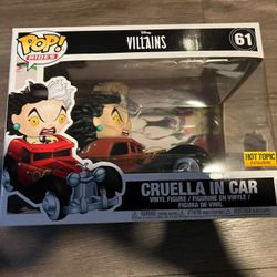Cruella In Car Funko