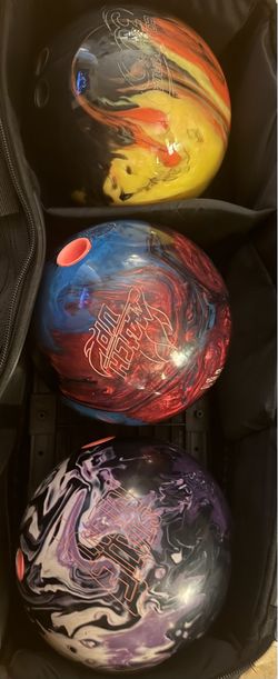 Complete Tournament Bowling Set – 3 Balls, Brunswick Roller, Shoes & Accessories