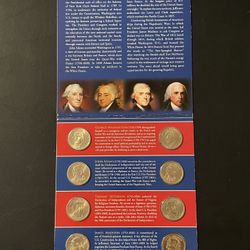 Uncirculated US Presidential $1 Dollar Coin Collection 