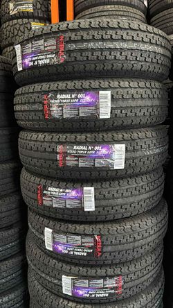 ST 225 75 15 New Trailer Tires 10 Ply