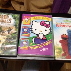 $3-LOT CHILDREN’S DVDS