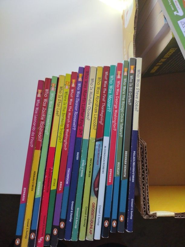 Who Was.  Who Where. Who Is Book