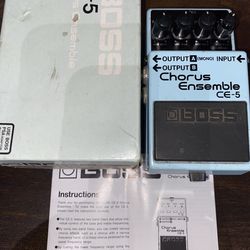BOSS Chorus Ensemble CE-5 Guitar Effect Pedal