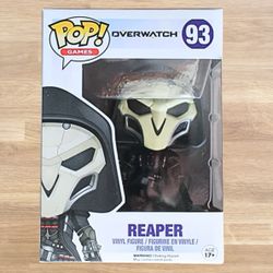 Funko Pop Games Overwatch #93 Reaper – Vaulted – NIB – Blizzard Exclusive