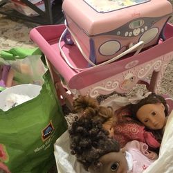 Princess Tea Cart, Baby Alive, American Doll 