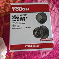 DOORK NOB WITH 6 KEYS