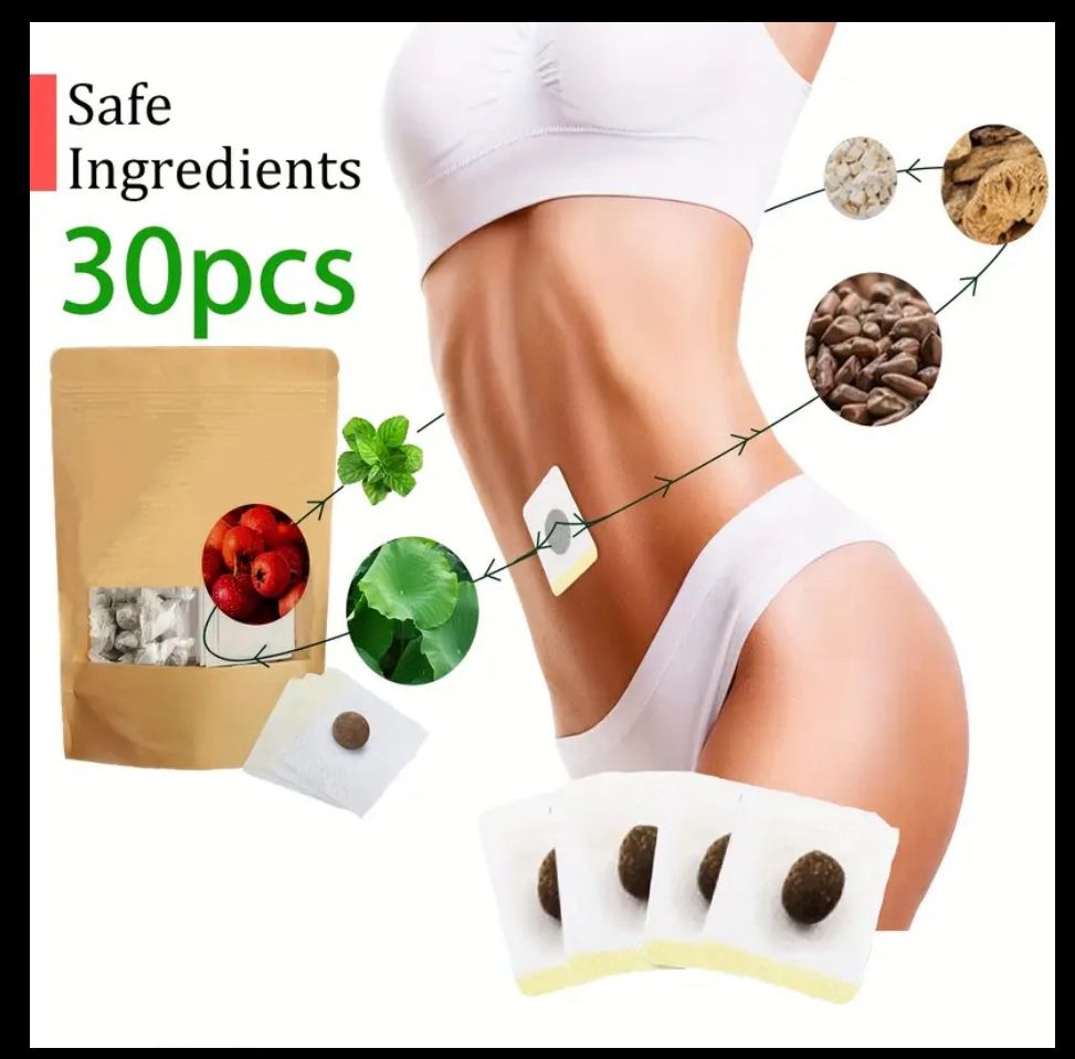 Mugwort patches and pearls lose weight regulate your stomach and intestines