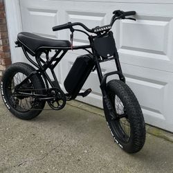 1200W Ridstar E-bike (modded)