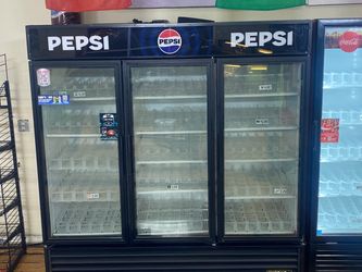 Pepsi 3-Door Commercial Reach-In Cooler