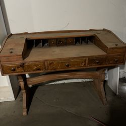 Antique Wooden Desk 