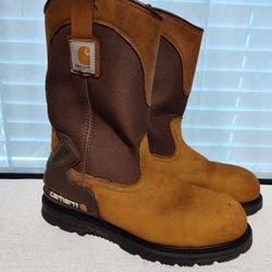 Men's Carhartt CMP1200 Wellington Steel Toe Work Boots