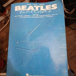 Beatles Ballards For Piano Vocal And Guitar 