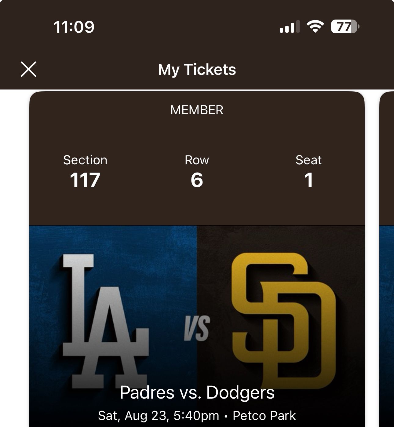Padres Vs Dodgers August 23