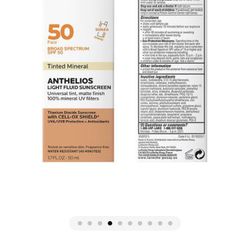 La Roche Posay Tinted Sunscreen