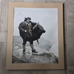 NC WYETH Vtg XRare 1971 Brandywine Museum OOP Collotype CAPTAIN BILL BONES