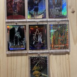 Chris Webber Refractor Cards (x7)—Sacramento Kings LEGEND!