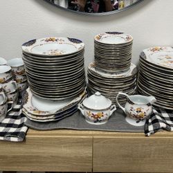 Premier ME217 Canton Fair Home Beautiful Fine China Bundle-Many Pieces