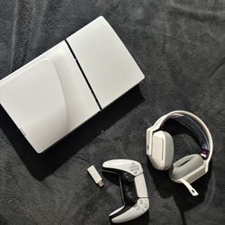 Ps5 Slim Disc Edition With Logitech Headset