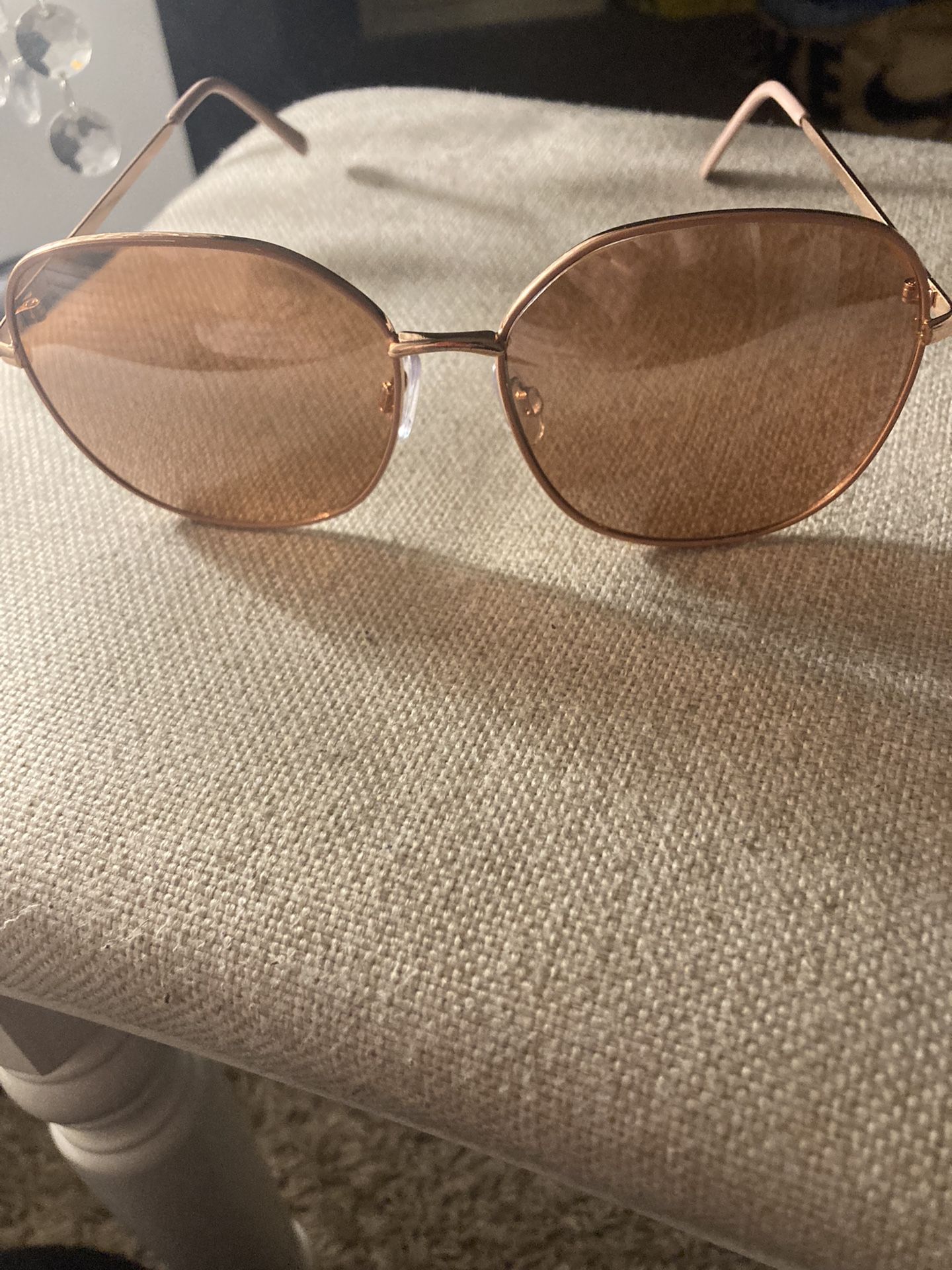 Rose Gold Sunglasses