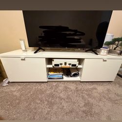 White Tv Stand
