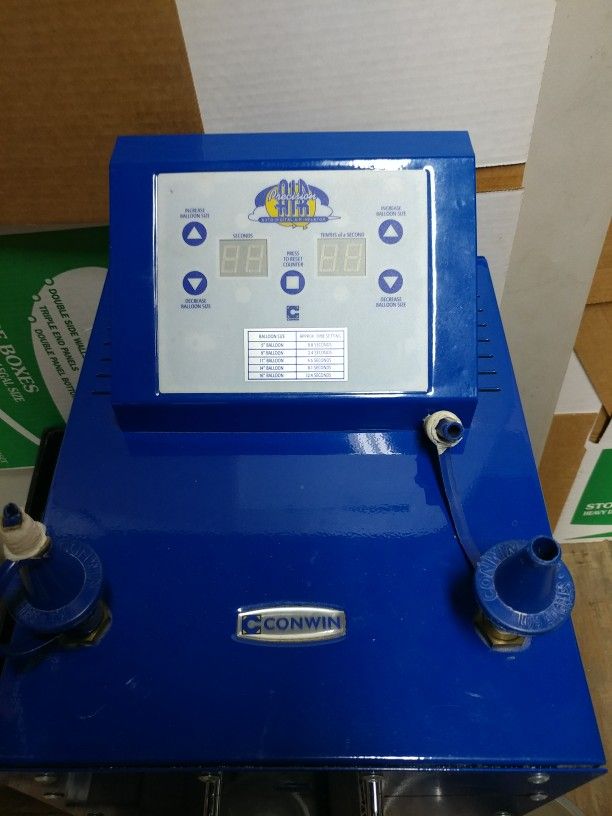 Dual Precision Balloon Inflator W Foot Pedal And Carrying Case