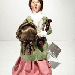 Byers' Choice Caroler "Wig Maker" w/ Hang Tag