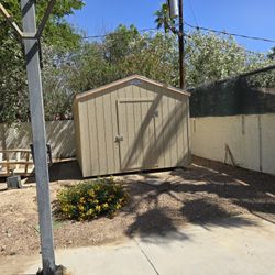 10x10 Storage Sheds Installed On Site $2275