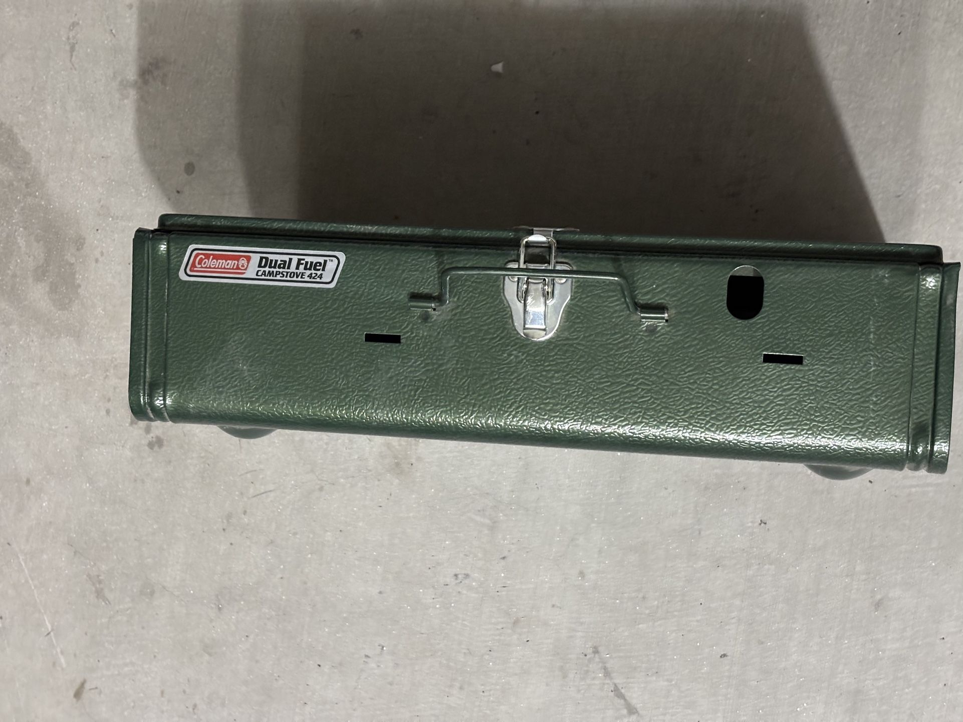 Coleman 2 Burner 424 Dual Fuel Camp Stove