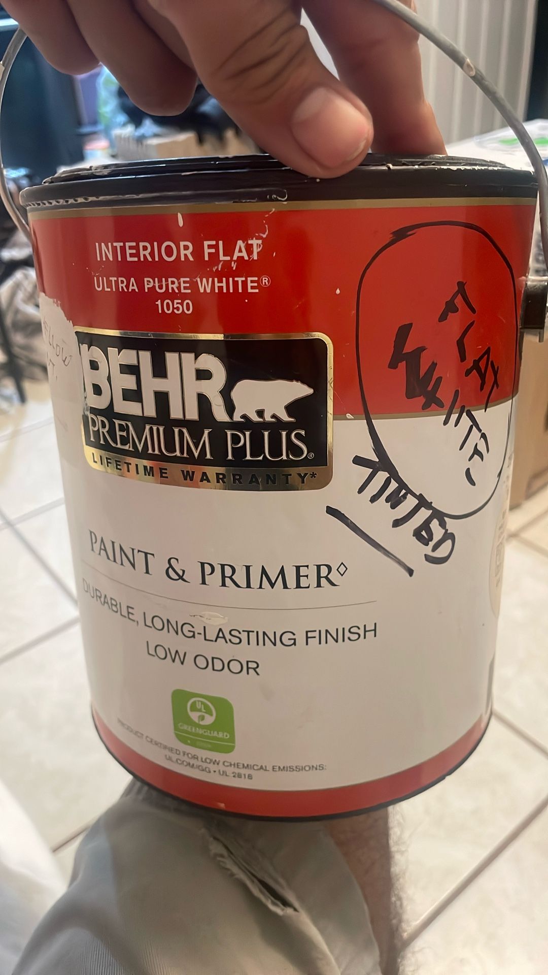 Paint New Full Looks White With A Little Tint