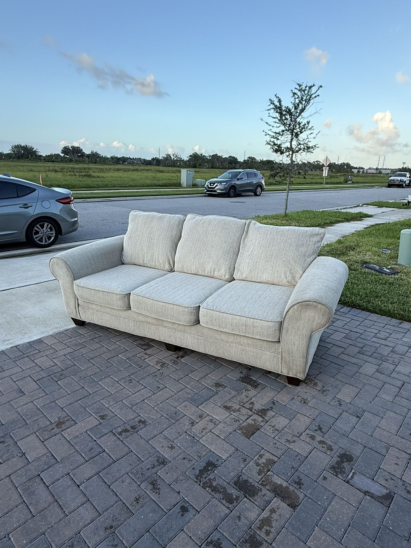 Free Delivery - Fabric Couch in very good condition