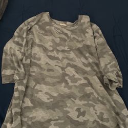 3xL Camouflage Shirt 