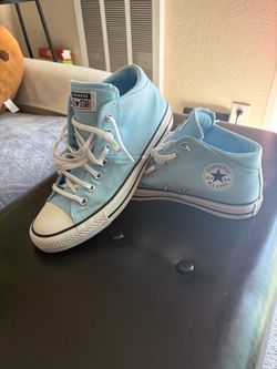 Baby blue converse