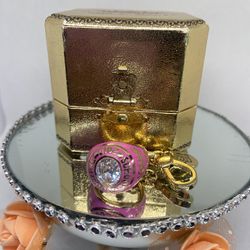 Limited Edition Juicy Couture 2010 Class Ring Charm YJRU3821 Original Box