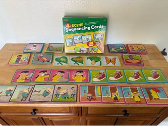 4 Scene Sequencing Cards-Lakeshore Learning