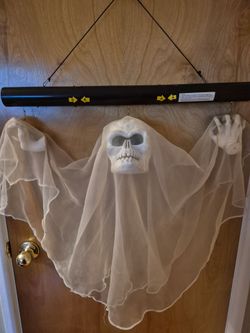 Hanging Halloween Ghost Skeleton Decoration