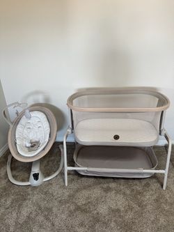 Maxi cosi bassinet + swing